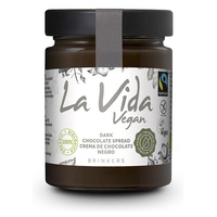 Creme de Chocolate Preto Bio Vegan 270 g - La Vida Vegan