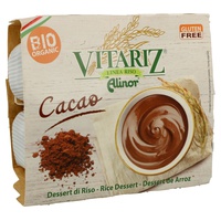 Sobremesa de Arroz com Chocolate 4 unidades de 100g - Vitariz