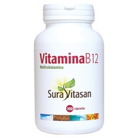 Vitamina B12 (Metilcobalamina) 100 cápsulas - Sura Vitasan
