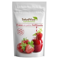 Pó de morango liofilizado orgânico 80 g de pó - Salud Viva