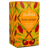 Infusão Três Gengibres (Three Ginger) Bio 20 saquetas de infusão (Gengibre) - Pukka