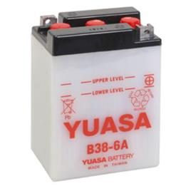 Bateria de moto yuasa b38-6a