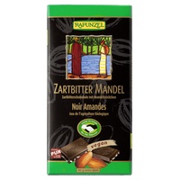 Chocolate amargo orgânico com amêndoas 80 g - Rapunzel