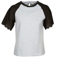 T-Shirt mangas curtas FANCY  Cinza Disponível em tamanho para senhora. FR 34,FR 38,FR 40.Mulher > Roupas > Camiseta