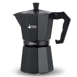 Sogo Caf-ss-7605 Moka Coffee Maker 3 Cups