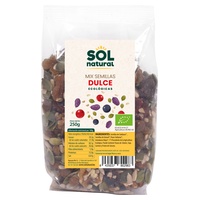 Mistura de sementes doces orgânicas 250 g - Sol Natural