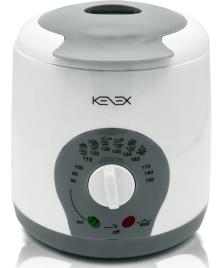 Fritadeira 1L 800W (Branco) - KENEX