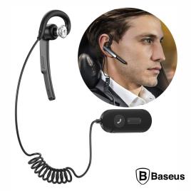 Auricular Bluetooth V5.0 com Microfone Preto - Baseus