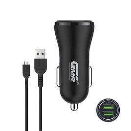 Goms Goch2702 Car Charger With Microusb Cable 2.4a