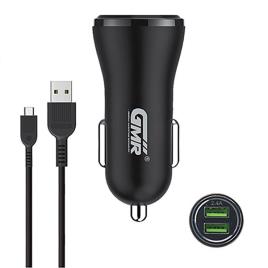 Goms Goch2703 Car Charger With Type-c Cable 2.4a Preto