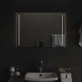 vidaXL Espelho de casa de banho com luzes LED 70x50 cm