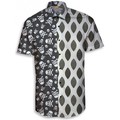 Fishikii  Camisas mangas curtas 3906  Cinza Disponível em tamanho para homem. EU S,EU M,EU L,EU XL,EU XS,EU 3XL.Homem > Roupas > Camisas mangas curtas