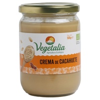 Manteiga de amendoim orgânica 500 g de creme - Vegetalia