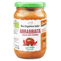 Molho de tomate Arrabiata 325 ml - Bio Organica Italia