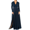 La Martina  Vestidos compridos Vestido  Azul Disponível em tamanho para senhora. EU S,EU M,EU L,EU XS.Mulher > Roupas > Vestidos compridos