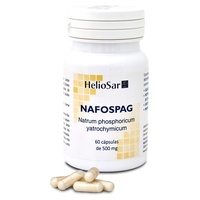 Nafospag natrum phosphoricum sais de sódio de ácido ortofosfórico 60 cápsulas de 500mg - Heliosar