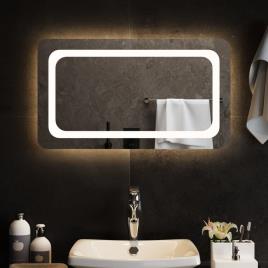 vidaXL Espelho de casa de banho com luzes LED 70x40 cm