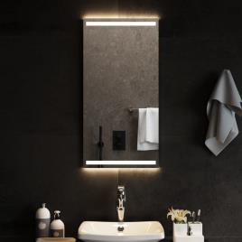 vidaXL Espelho de casa de banho com luzes LED 40x80 cm