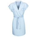 Noisy May  Vestidos curtos NMVERA  Azul Disponível em tamanho para senhora. S,M,L,XS.Mulher > Roupas > Vestidos