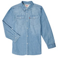 Camisas mangas comprida BARSTOW WESTERN SHIRT  Azul Disponível em tamanho para rapaz 10 ans,12 ans,14 ans,16 ans.Criança > Menino > Roupas > Camisas mangas compridas