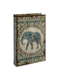 Elephant Book Box azul UNIQUE