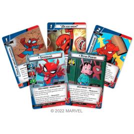 Asmodee Marvel Champions Spider Ham Card Game Vermelho