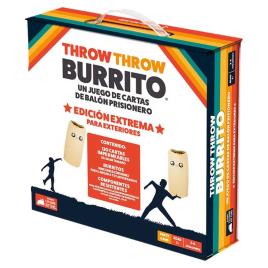 Asmodee Throw Throw Burrito Edición Extrema Para Exteriores Board Game Prateado