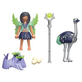 Playmobil Moon Fairy With Soul Animal Construction Game Prateado
