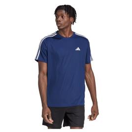 Adidas Tr-es Base 3s Short Sleeve T-shirt Azul XL / Regular Homem