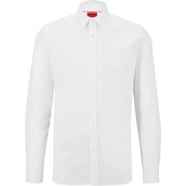 Hugo Elisha Shirt Branco L-XL Homem