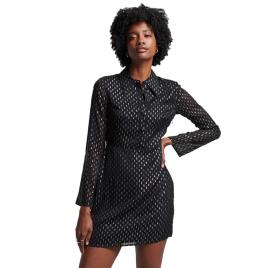 Superdry Studios After Party Mini Dress Preto XS Mulher
