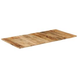 vidaXL Tampo de mesa 15-16 mm 120x60 cm madeira de mangueira maciça