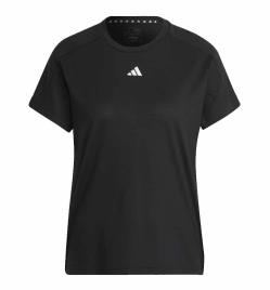 Camiseta M/c Running mujer adidas Tr-es Crew T Negro S