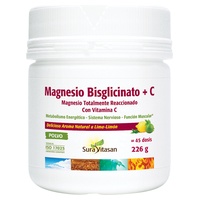 Bisglicinato de Magnésio + C 226 g de pó - Sura Vitasan