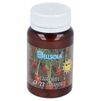 Cf22 antioxidante carobel-cenoura 100 comprimidos de 400mg - Bellsola
