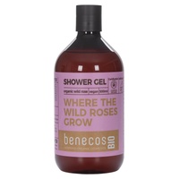 Gel de banho de rosa mosqueta bio recarga 500 ml de gel - Benecos