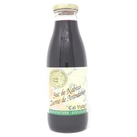 Suco de cranberry preto orgânico 750 ml (Mirtilo) - Cal Valls