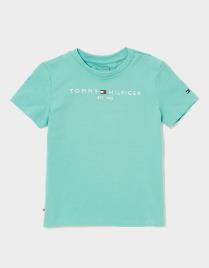 Tommy Hilfiger T-Shirt Essential de Bebé - Verde - Kids, Verde