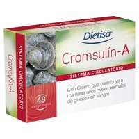 Extrato de ostra Cromsulin-A 48 comprimidos de 708mg - Dietisa
