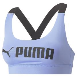 Puma Mid Impact Fit Sports Top Colorido XS Mulher