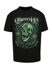 Mister Tee Camisa 'Cypress Hill'  bege / verde relva / preto