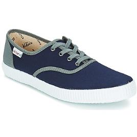 Victoria  Sapatilhas INGLESA LONA DETALL CONTRAS  Azul Disponível em tamanho para senhora. 36,35.Mulher > Sapatos > Tenis