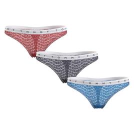 Tommy Jeans Uw0uw02524 Thong 3 Units  M Mulher