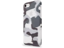 Capa iPhone 6, 6s, 7, 8 ARTWIZZ Camouflage Clip Cinza