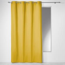 Douceur d intérieur  Cortinados PANAMA  Amarelo Disponível em tamanho para homem. 140x240 cm.Casa >Cortinados