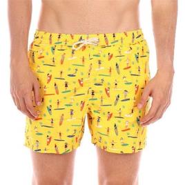 Mc2 Saint Barth  Fatos e shorts de banho LIGHTING Costumes homem amarelo  Amarelo Disponível em tamanho para homem. EU XXL,EU M,EU XL.Homem > Roupas > Fatos de Banho