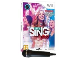 Jogo Nintendo Wii Let's Sing 2017 + 1 Microfone