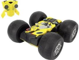 Carro Telecomandado 1:16  Transformers Bumblebee Flip 'N' Race (Amarelo - 25cm - Idade Mínima: 4)