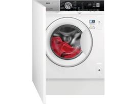 Máquina de Lavar e Secar Roupa Encastre AEG L7WEE741BI (4/7 kg - 1600 rpm - Branco)