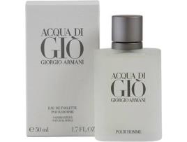 Perfume GIORGIO ARMANI Acqua Di Gio Men Eau de Toilette (50 ml)